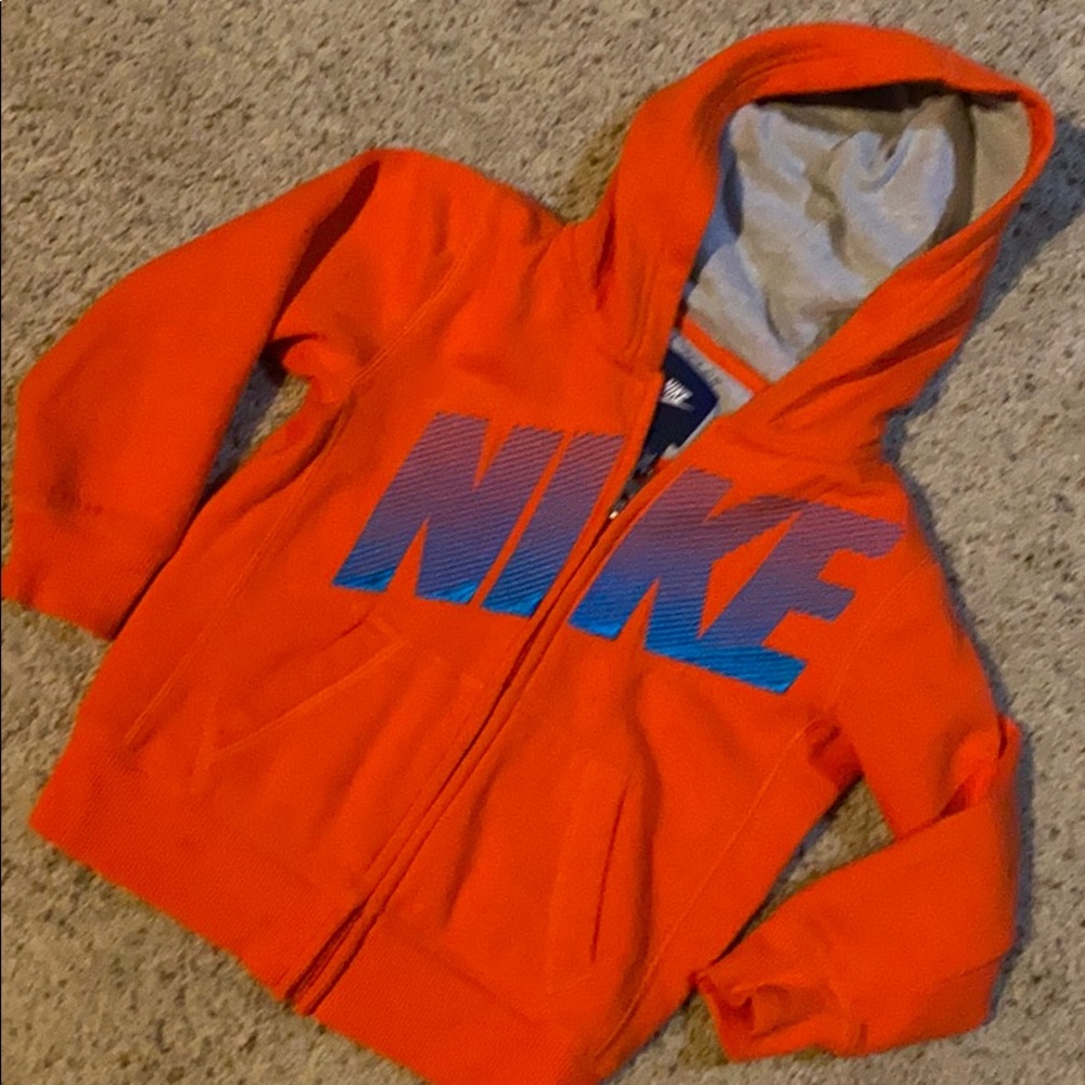 Nike - youth hooded jacket- size 5 boy/ girl